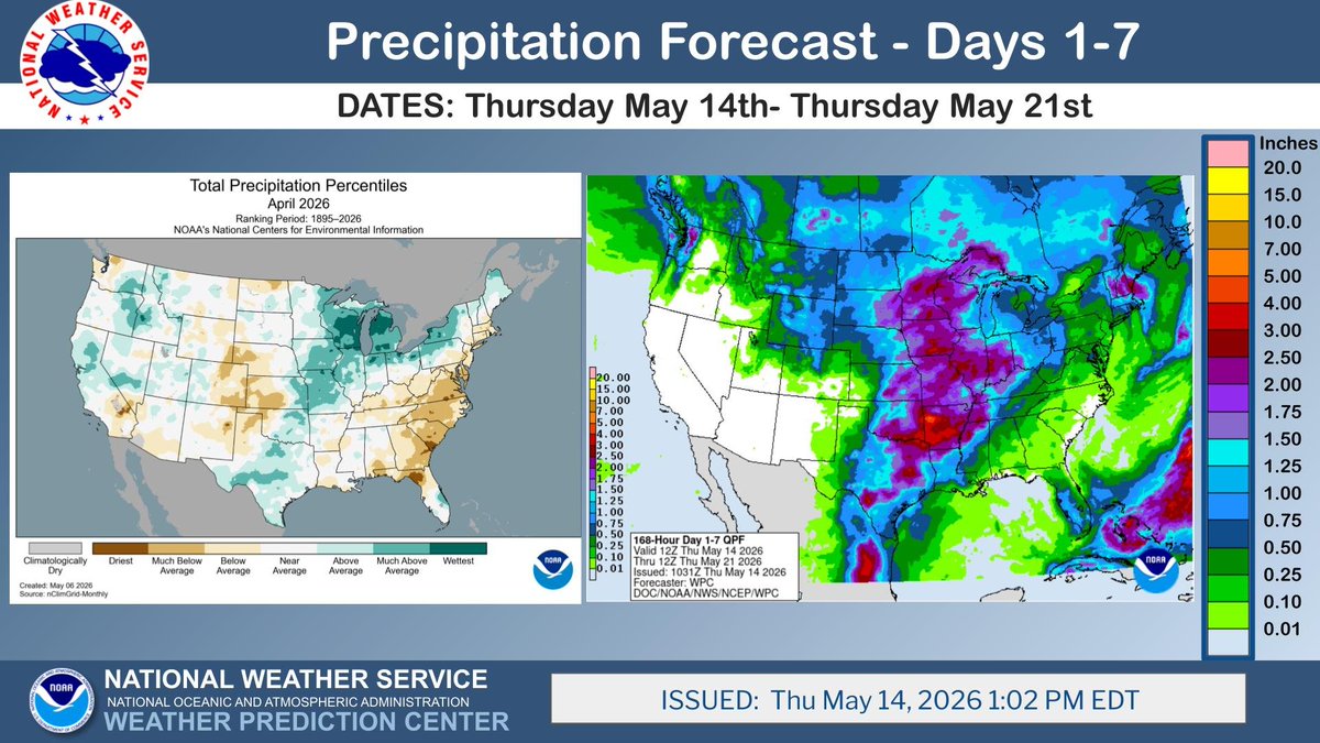 NWS Weather Prediction Center tweet media
