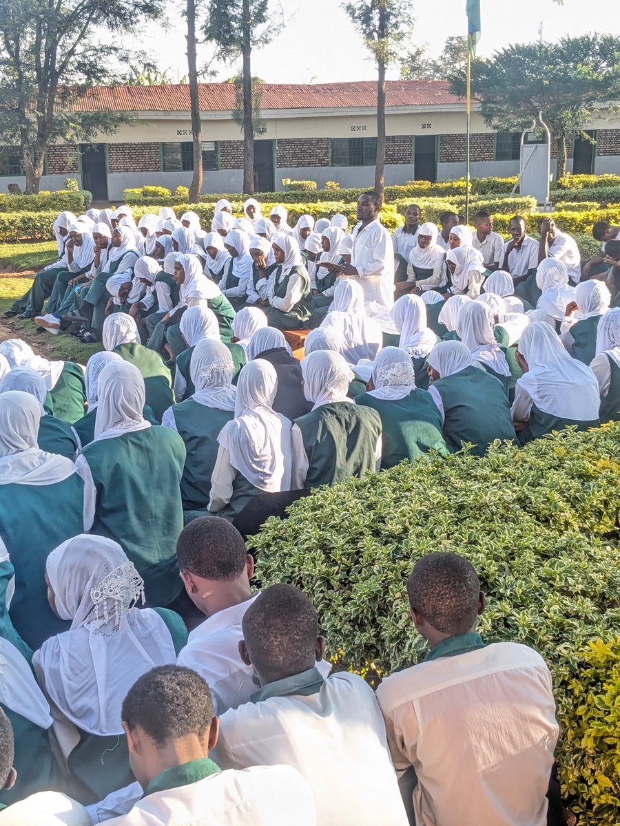 NMSAR_Rwanda's tweet photo. #ShieldProject| As part of International Nursing & Midwifery Week 2026, @nmsar_rwamagana held an #SRHR awareness session on 12 May 2026 at Lycee Islamic de Rwamagana, engaging students on SRHR, #GBV prevention, and teenage pregnancy awareness.
#NMSARRwanda https://t.co/2jiWc8ZlxR