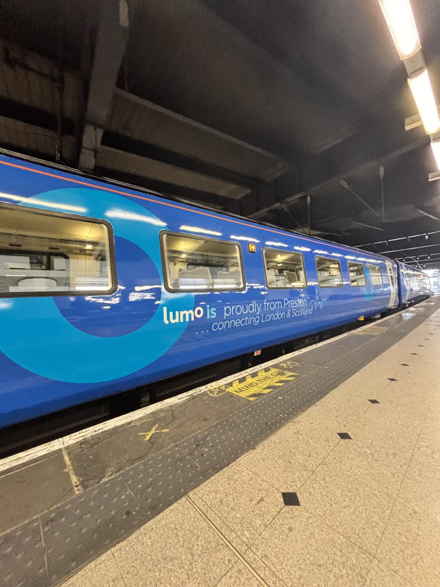 LeeRender's tweet photo. @LumoTravel …and then chased it to London Euston and learnt a few things too. 

Initial @lumotravel West Coast service offering between between 25 May and 18 June as follows…
2/3 https://t.co/L5PMABxUc3