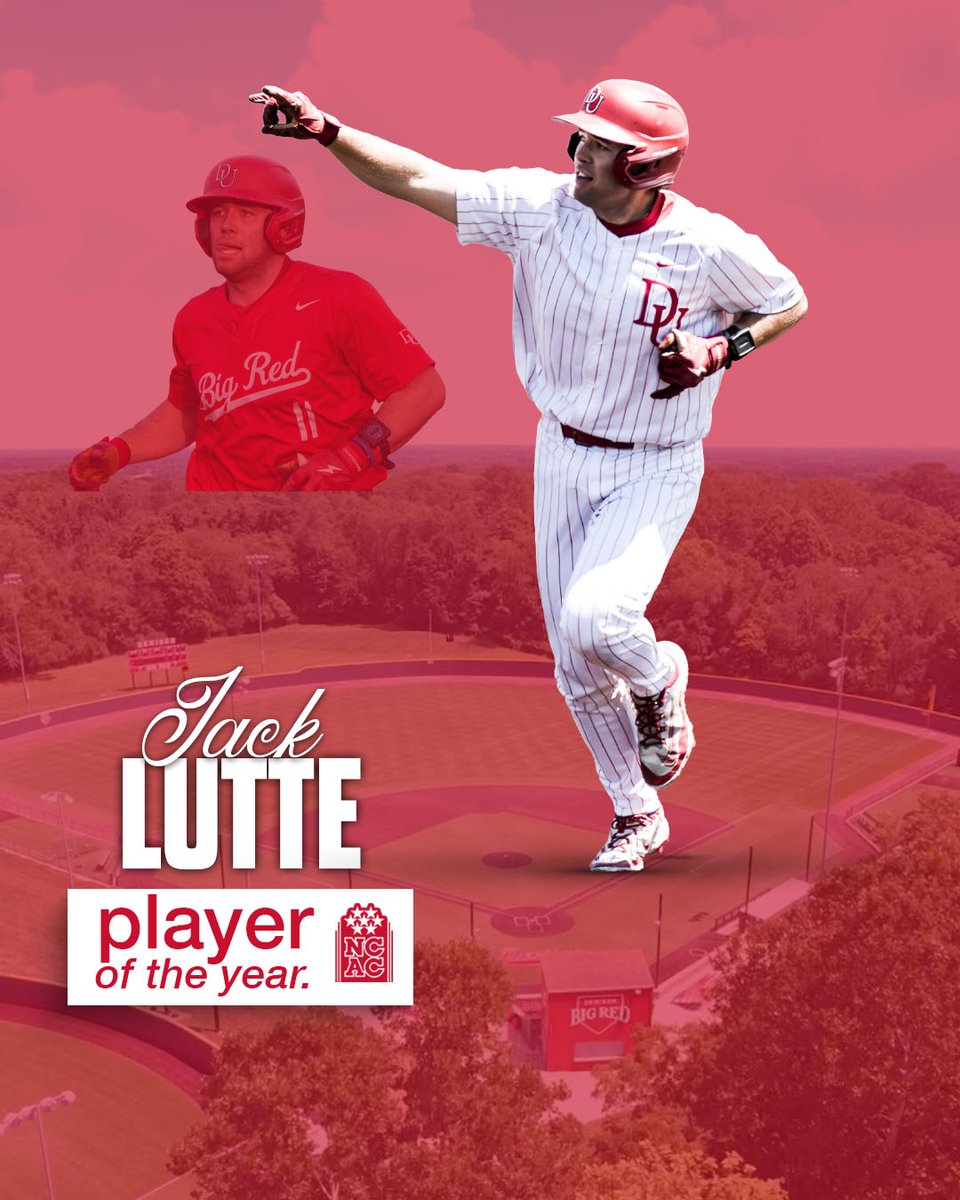 DU_Baseball's tweet photo. NCAC Player of the Year!!

@DenisonSports 

#NotJustYet https://t.co/DdlmiHVM1f