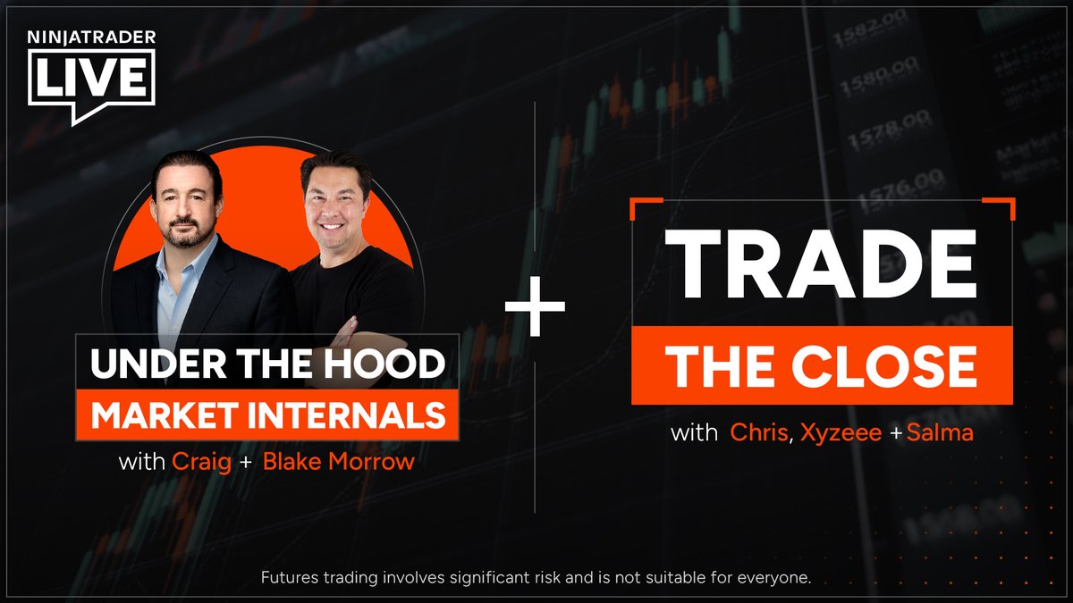 NinjaTrader Live tweet media