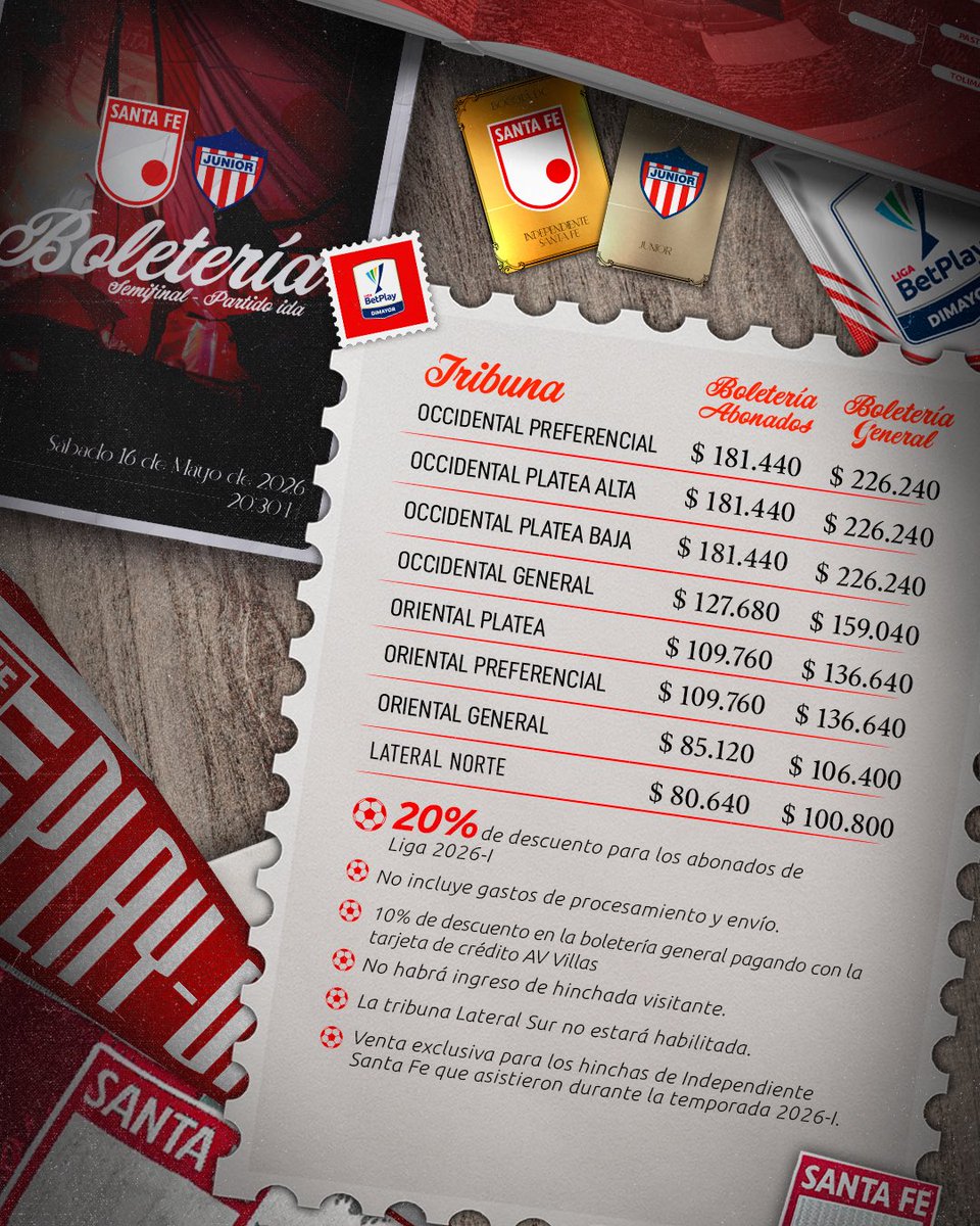 Independiente Santa Fe tweet media