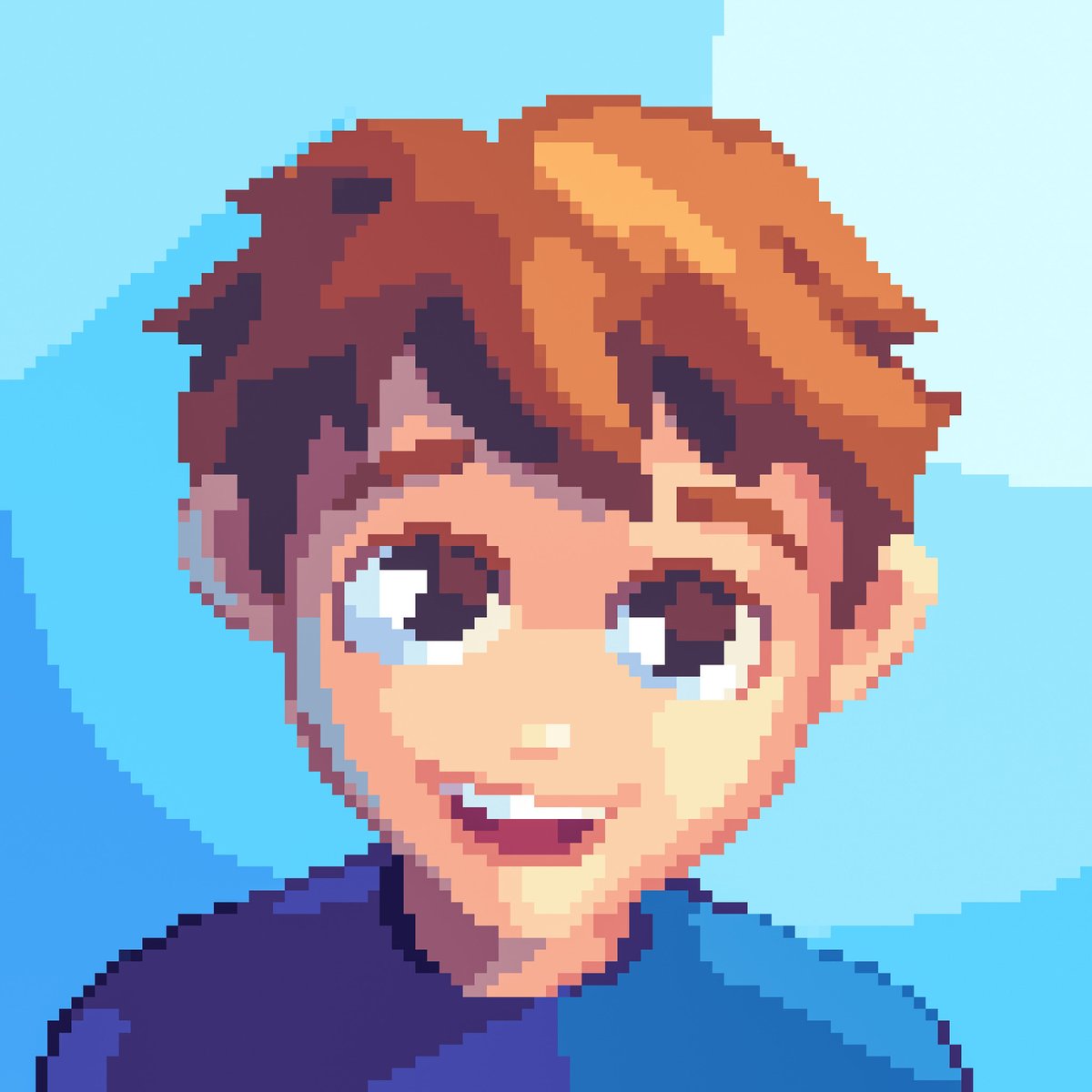sparkskyemc's tweet photo. i made a pixel art profile picture for myself :D https://t.co/pnPfnvzqZE