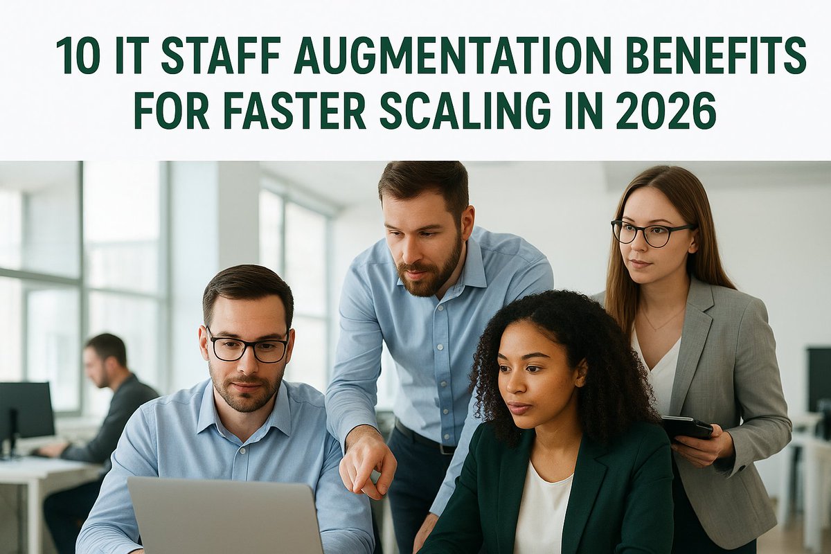 MegaServicesLLC's tweet photo. 10 IT Staff Augmentation Benefits for Faster Scaling In 2026

https://t.co/3mH1ghJyX3 https://t.co/GmYqeCVEwo