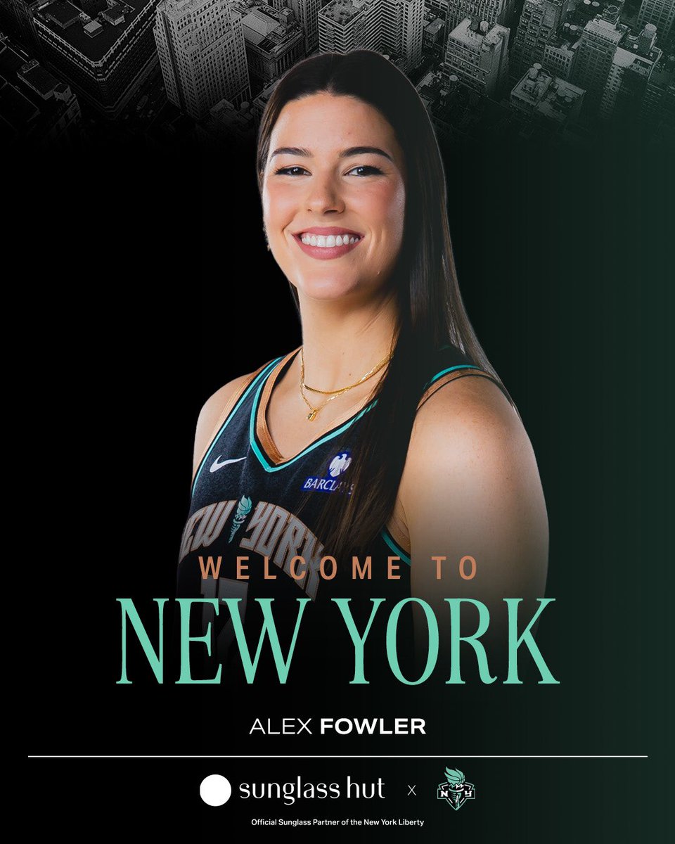 nyliberty's tweet photo. The New York Liberty have signed Alex Fowler to a developmental player contract, the team announced today.✍️

Welcome to NY, Alex!🗽 https://t.co/QD7rNFmgT1