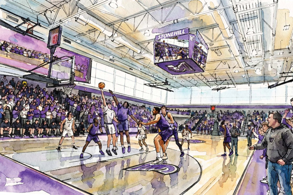 Stonehill College tweet media