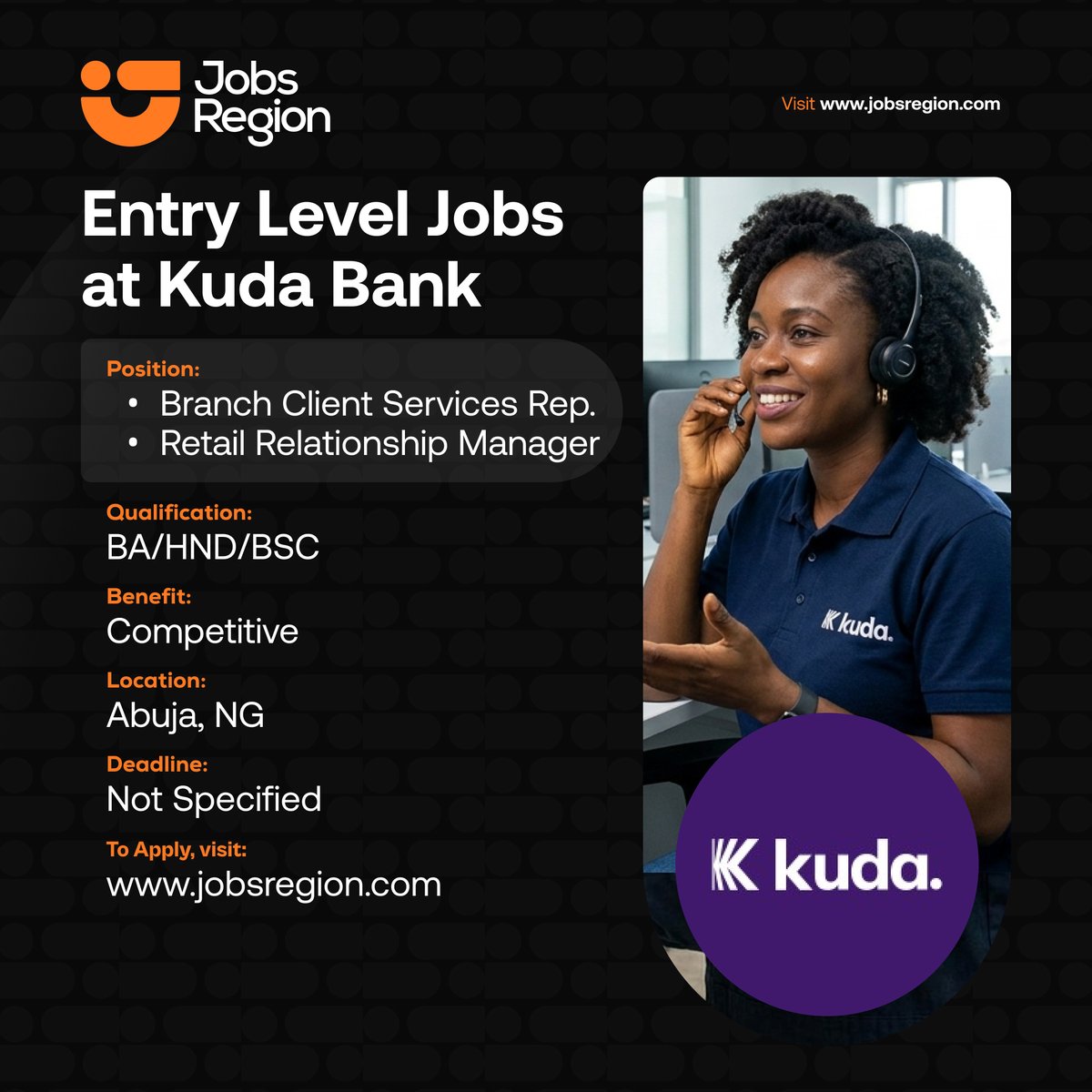 Jobs Region tweet media