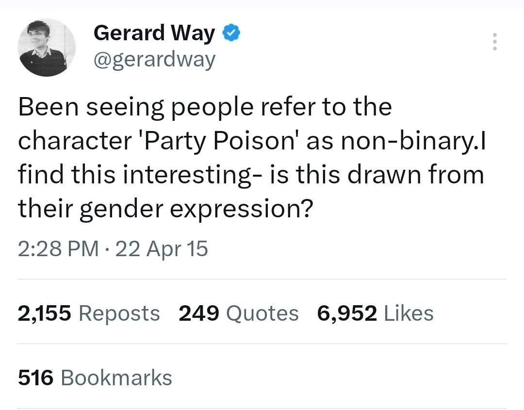 saintsforgurls's tweet photo. happy anniversary to danger days and happy anniversary to gerard's funniest tweets about it everybody say thank you party poison https://t.co/X8LbPTtWAM