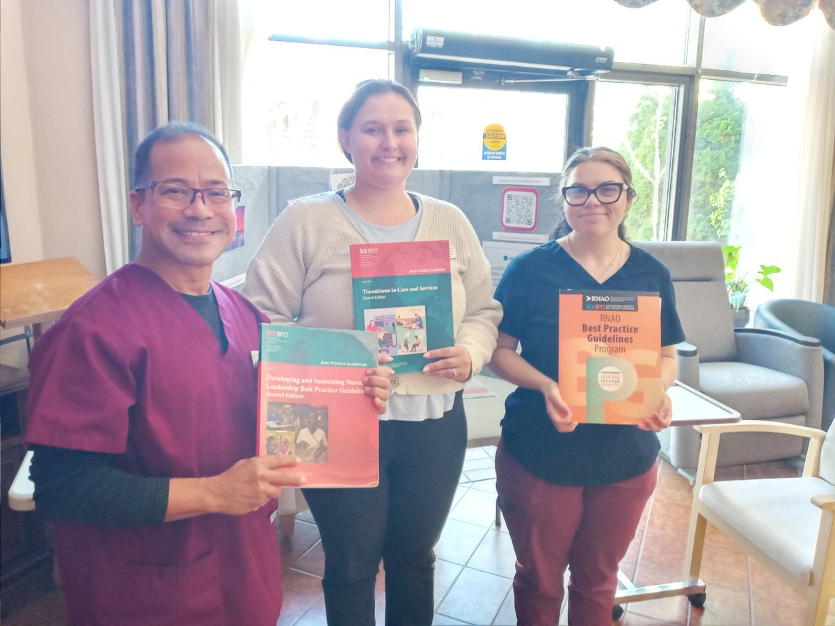 slesween1's tweet photo. Having fun at Chateau Park LTC #BPSO learning about best practices and engaging staff. Quality care through evidence-based guidelines. @DorisGrinspun @Julia__Fine https://t.co/d2OOWjET1O