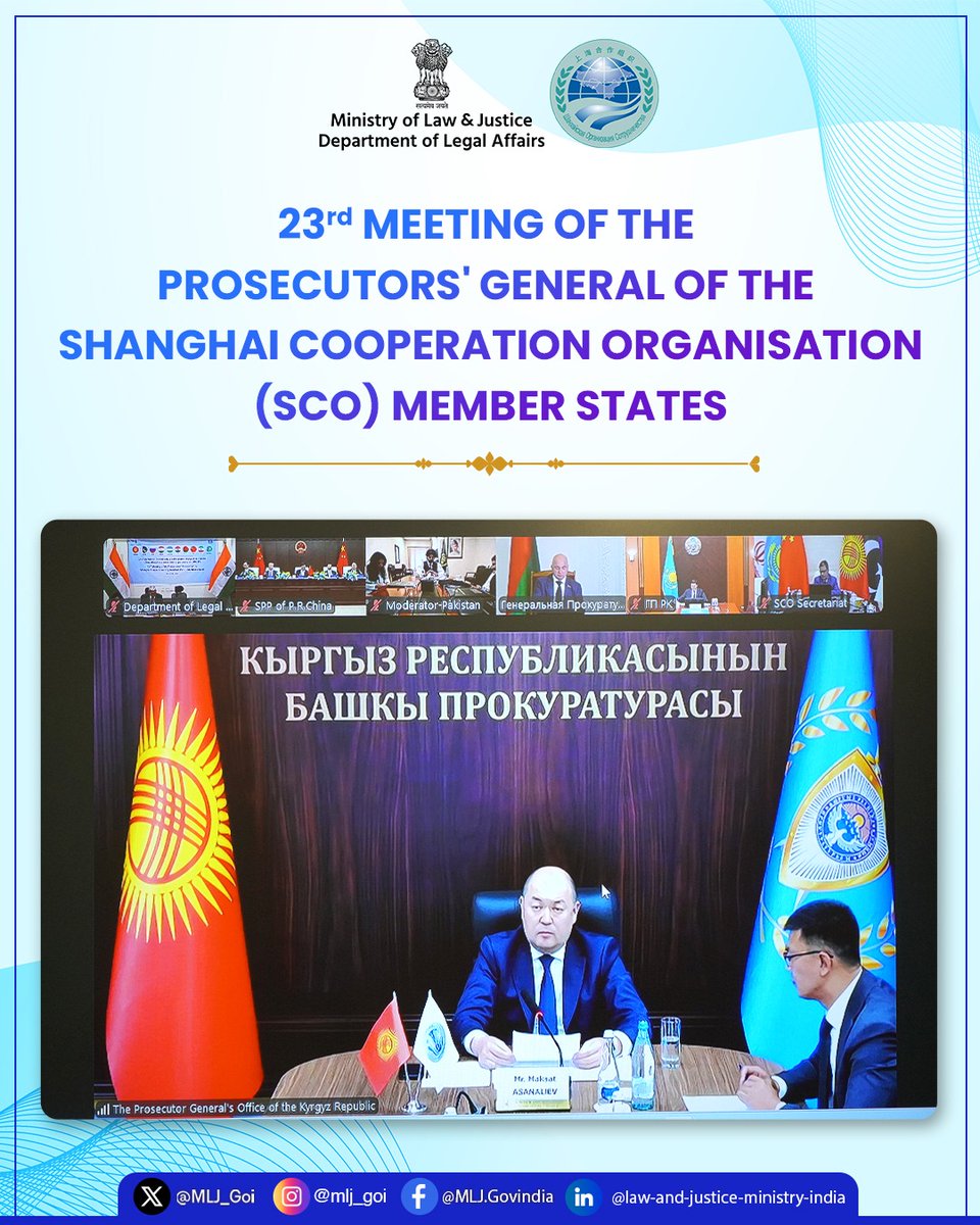 Ministry of Law and Justice tweet media