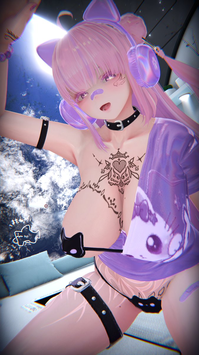 Hinagata_Miran's tweet photo. Arcade cat くろなつちゃん！🌏🎮
うしろのサメパンちゃんを描いていってくれたのはkiyoraちゃん✨ https://t.co/YbeMm5DaMS