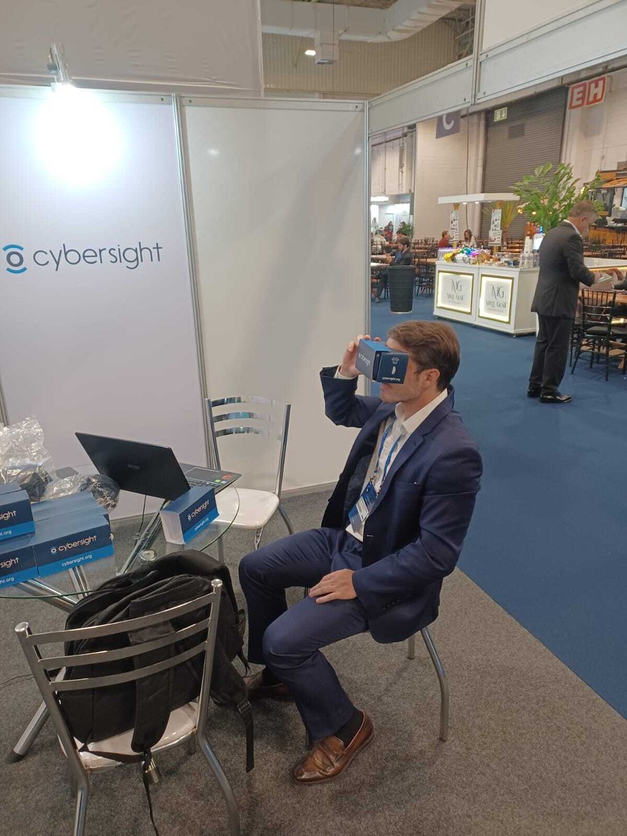 cybersight_org's tweet photo. Day 2 at BRASCRS 2026 and the energy keeps growing!

We're having incredible conversations with eye health professionals at the Brazilian Association of Cataract and Refractive Surgery congress. The interest in Cybersight's free learning resources, Consult services, and AI tools has been fantastic.

One highlight? Our 3D viewers — allowing attendees to experience immersive 3D surgical videos straight from the Cybersight library. It's one thing to hear about surgical techniques, and another to see them come to life.

If you're attending BRASCRS, come visit us at Booth 14.

#BRASCRS2026 #Cybersight #SaúdeOcular #CirurgiaDeCatarata #CirurgiaRefrativa #EducaçãoMédica #OftalmologiaGlobal