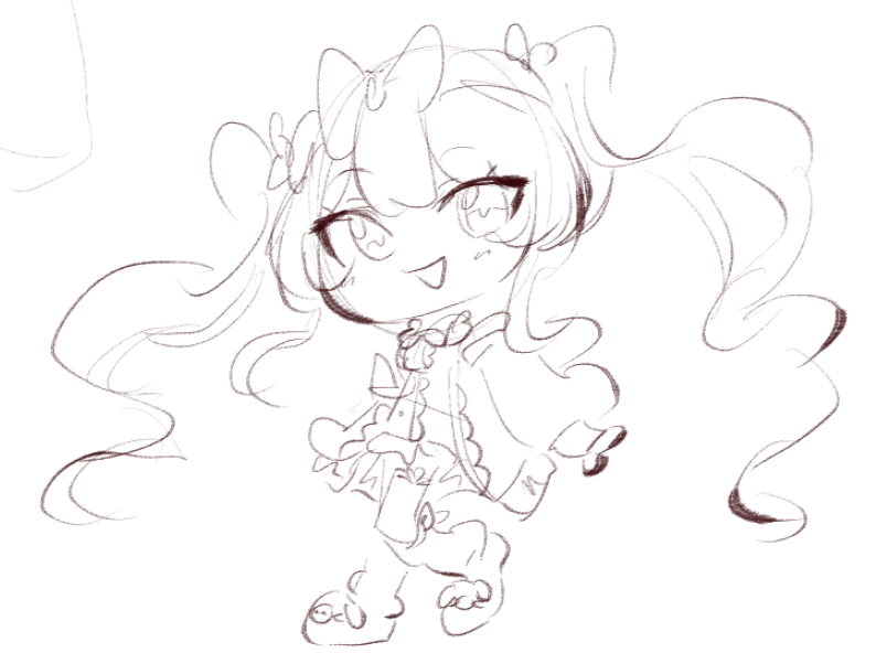 psychoCream's tweet photo. idk if I'll finish but she cute https://t.co/JfOsgBJFQ1