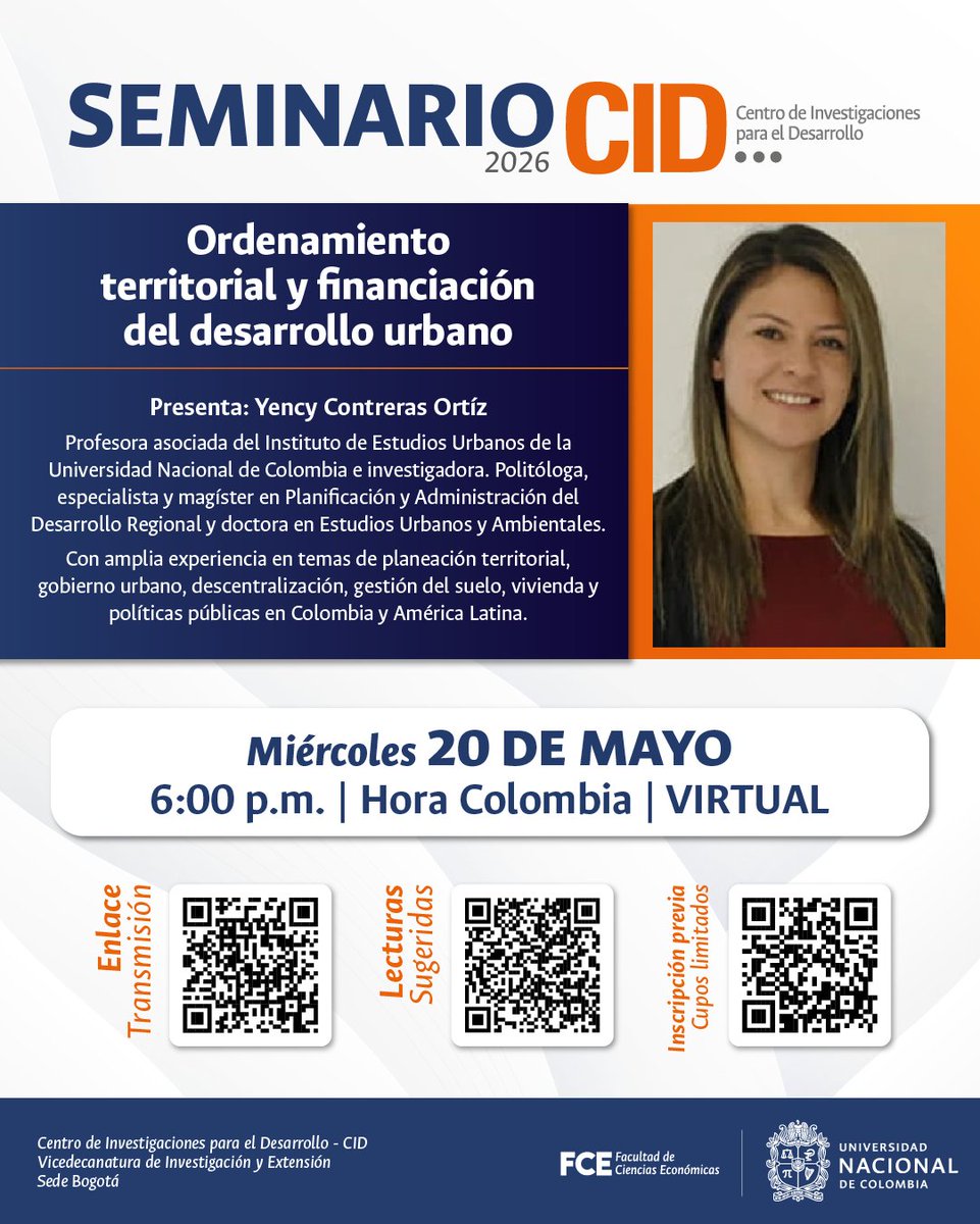 Facultad Ciencias Económicas UNAL tweet media