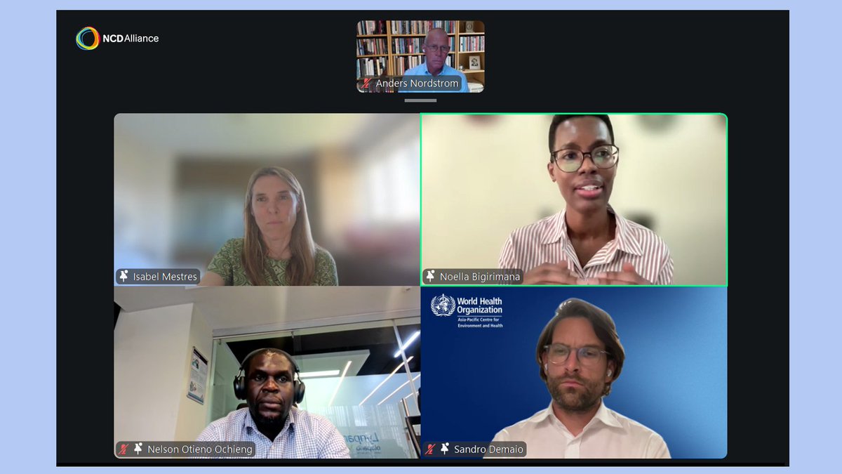 ncdalliance's tweet photo. Ahead of #WHA79, NCD Alliance, @CCan_org, and the Partnership for International Politics and Diplomacy for Health convened a webinar calling for #NCDs, including #MentalHealth and neurological conditions, to be placed at the centre of global health architecture reform.

🎙️ “How can we have an international [health] system that is responding more to the future, and not just to the past?” — a question raised by Anders Nordström in his opening remarks, framed the conversation and prompted speakers to reflect on what we can build on and how we can address current gaps to make the international health system fit for today’s realities and future health needs.

You can read the key highlights from the discussion and 📽️ watch the webinar recording here 👉 https://t.co/vDsVtuXgIV