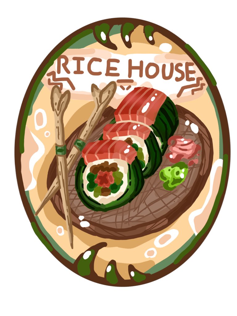 SpilledPaintPot's tweet photo. Final small business sticker #smallartist #digitalart #digitalartist #sushi #food #foodsticker #sushisticker #fyp #smallbusiness #sticker #fuckai https://t.co/q4Wgtp0qlj
