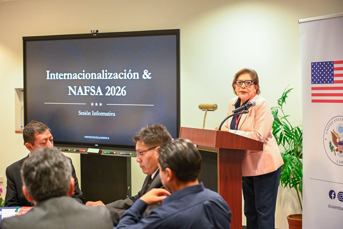 Embajada EEUU Perú tweet media