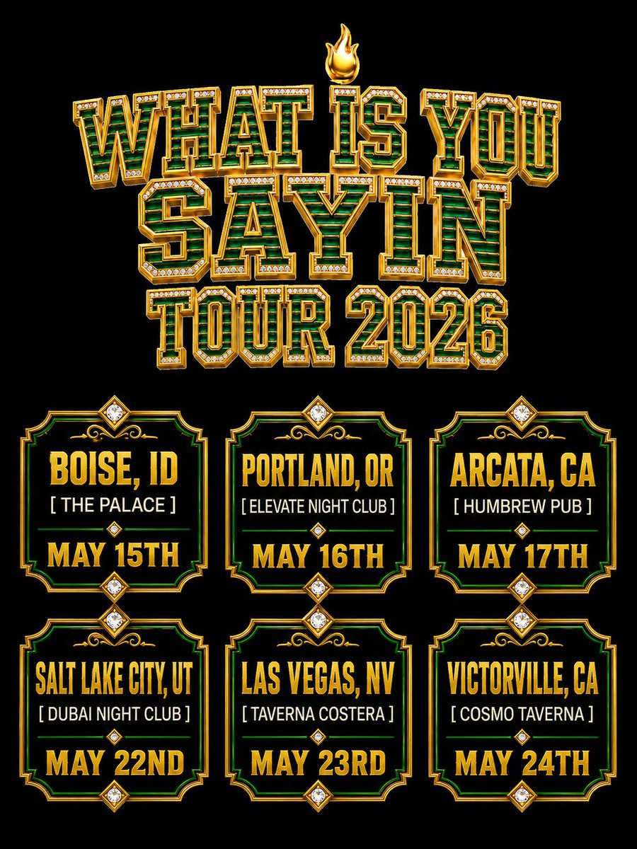 NefThePharaoh's tweet photo. https://t.co/zT8kFMzQyt

Get your tickets ASAP ‼️ https://t.co/RNIuNFPbd3