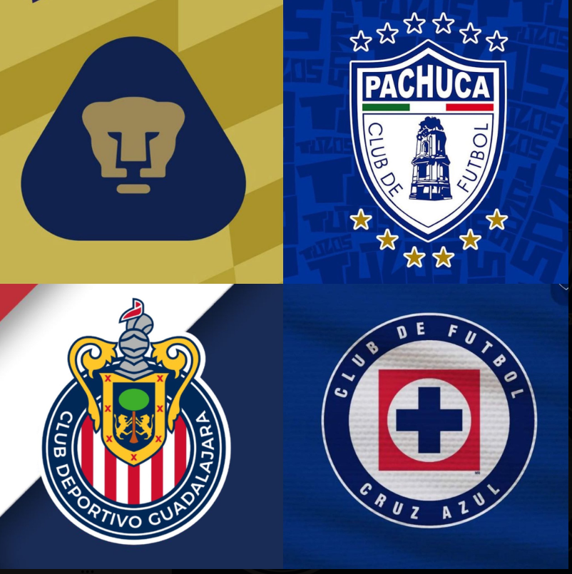 ferferlan's tweet photo. Los cuatro grandes! ¡Quien para campeón? https://t.co/V5vczNv2F4