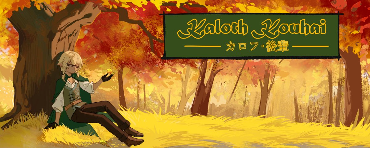 🍊🍀Kaloth kouhai🍊🍀|Dark Elf Vtuber| tweet media