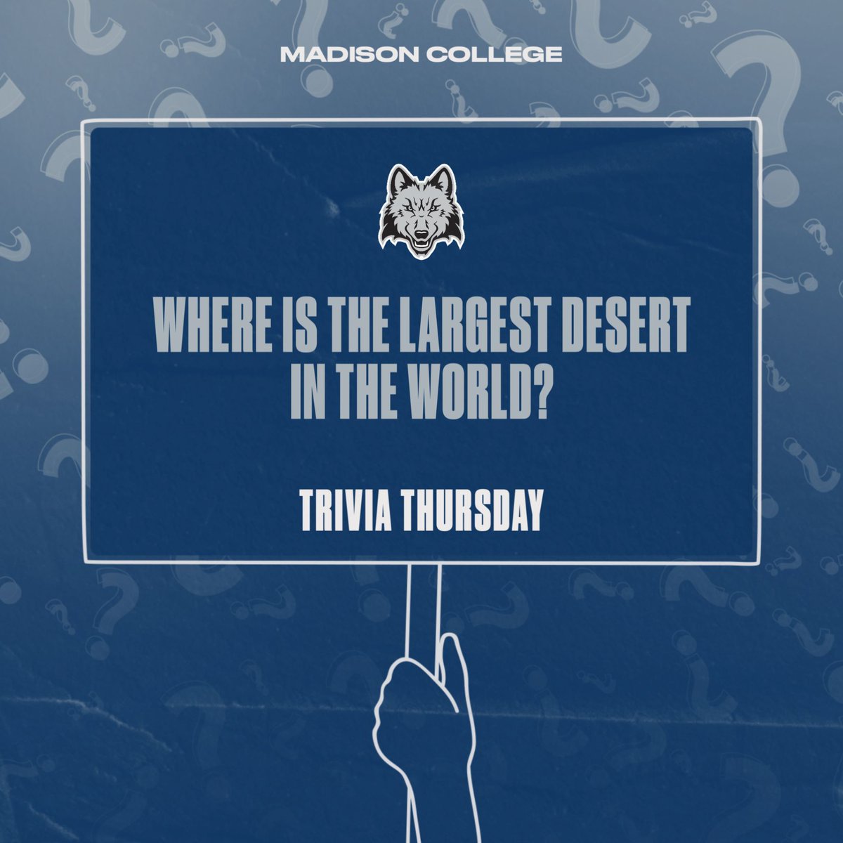 packrecreation's tweet photo. Trivia Thursday! 🤔 
Like/Comment if you guessed right! #wolfpackfitness #wolfpackrecreation https://t.co/aPQjJFY3Rn