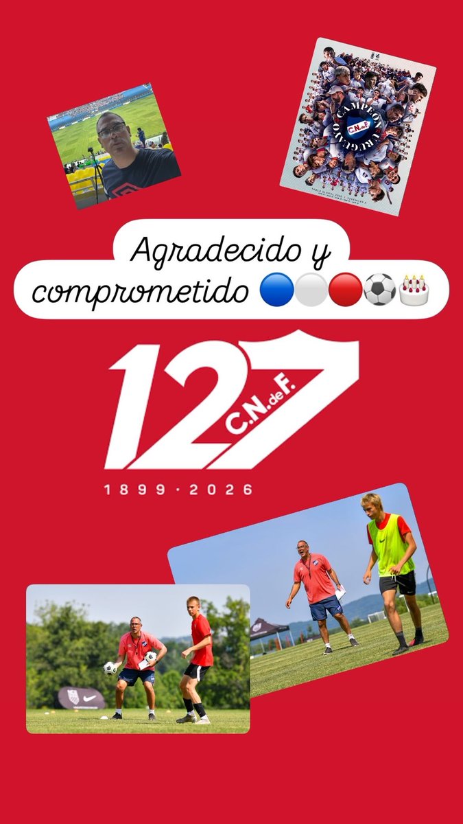 ProfeEspina's tweet photo. Feliz 127 aniversario de gloria, identidad, integridad e Historia!!! 🔵⚪️🔴 https://t.co/Y96sC4SwVA