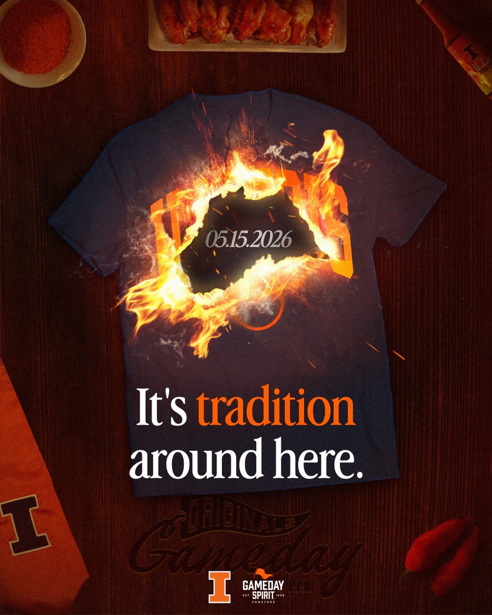 GamedaySpirit's tweet photo. Things are heating up.🌡️🆙
Announcement later today. #illini #uiuc https://t.co/85RGZ7vsa8