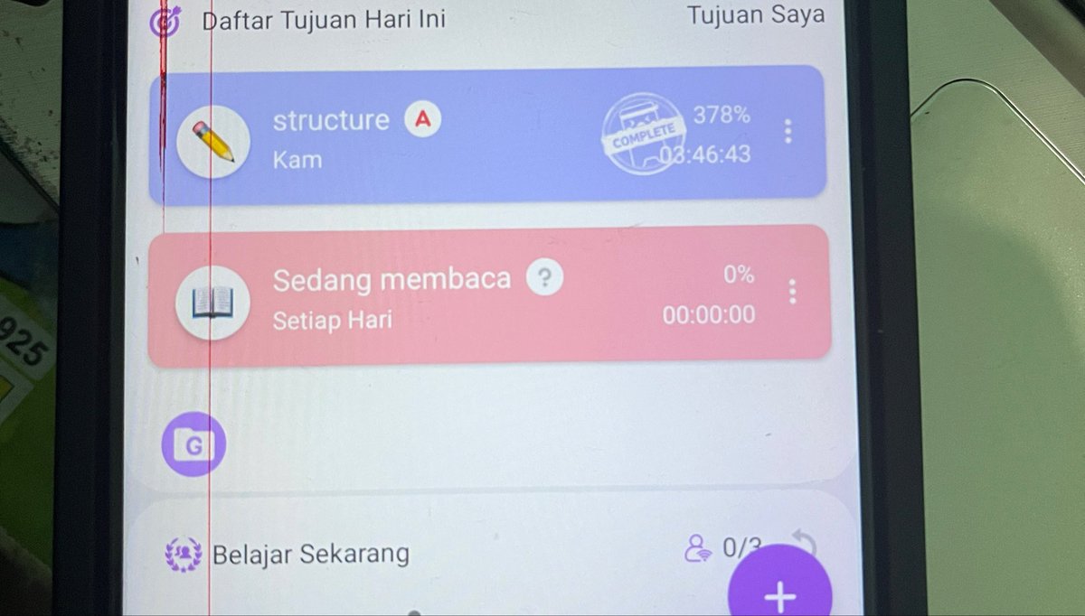 yaallahstres's tweet photo. sneng bgtt hari ini bsa belajar 4 jam full!! (biasanya cuma 2 jam karna capee pulang kerja) n bsa ngerjain soal salahnya dibawah 5 🥹 (biasanya salah lebih banyak dari betul 😭😭) plisss, mau dpt score 500+ d tupel 🥹🙏🏻 https://t.co/bCq3gUfq7R