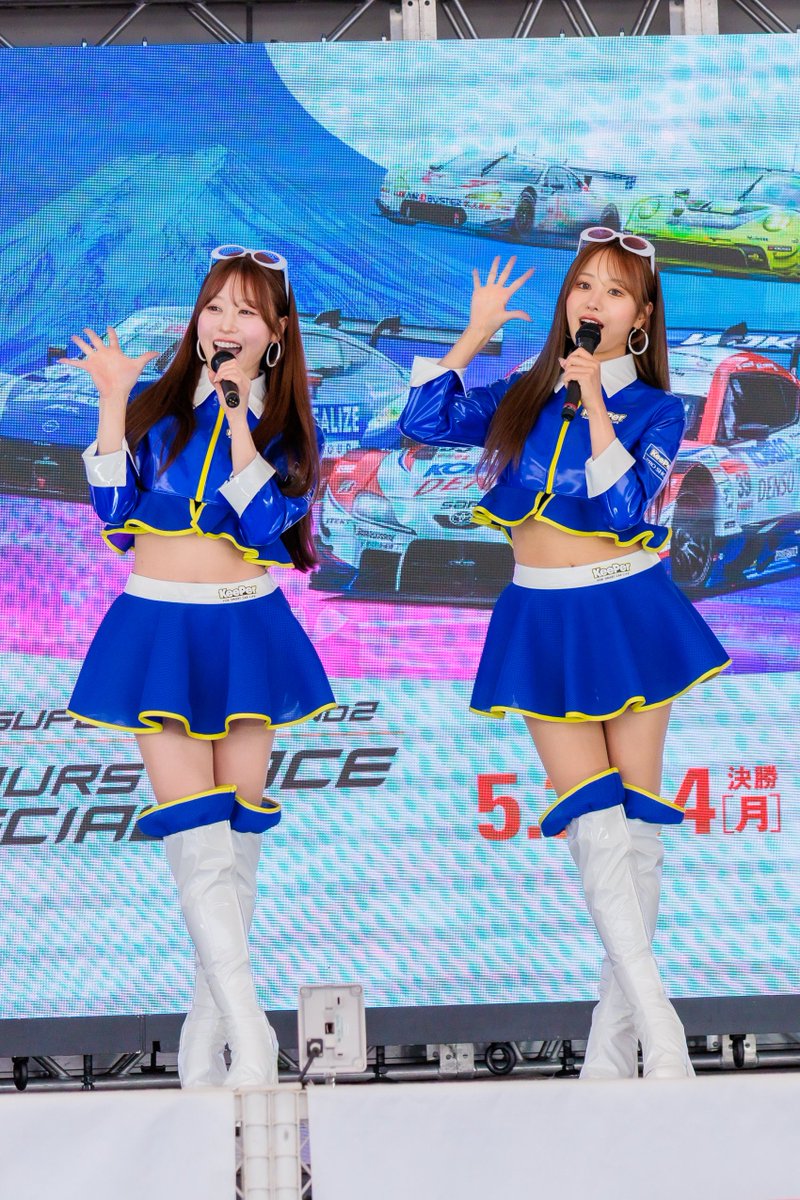 RockMan_Kazu's tweet photo. 2026 AUTOBACS SUPER GT Rd.2 FUJI
#KeePerAngels
#杉浦未來 さん✨@miki_no_X
#松田彩花 さん✨@ayaka__matsuda

#SUPERGT #RA #レースアンバサダー #RQ https://t.co/YmkMbXxvxV