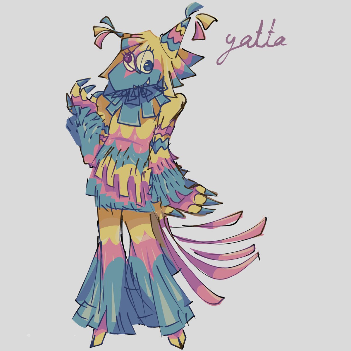 Ivaxiux_3890's tweet photo. Drawing from before🎉

#dandysworldyatta #Dandysworld #YATTA https://t.co/yWKqZGST2W