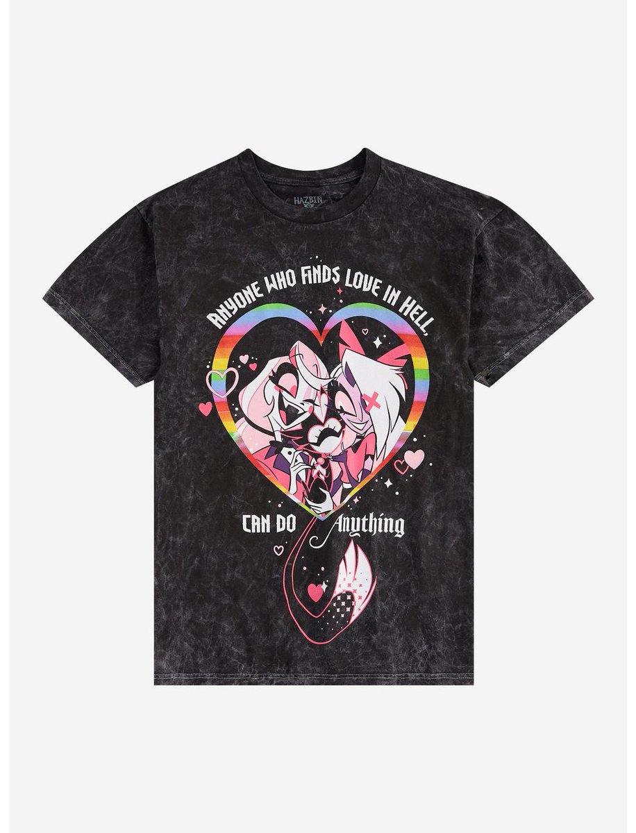 New Exclusive Pride Merch for Hazbin Hotel is also up on Hot Topic ...
