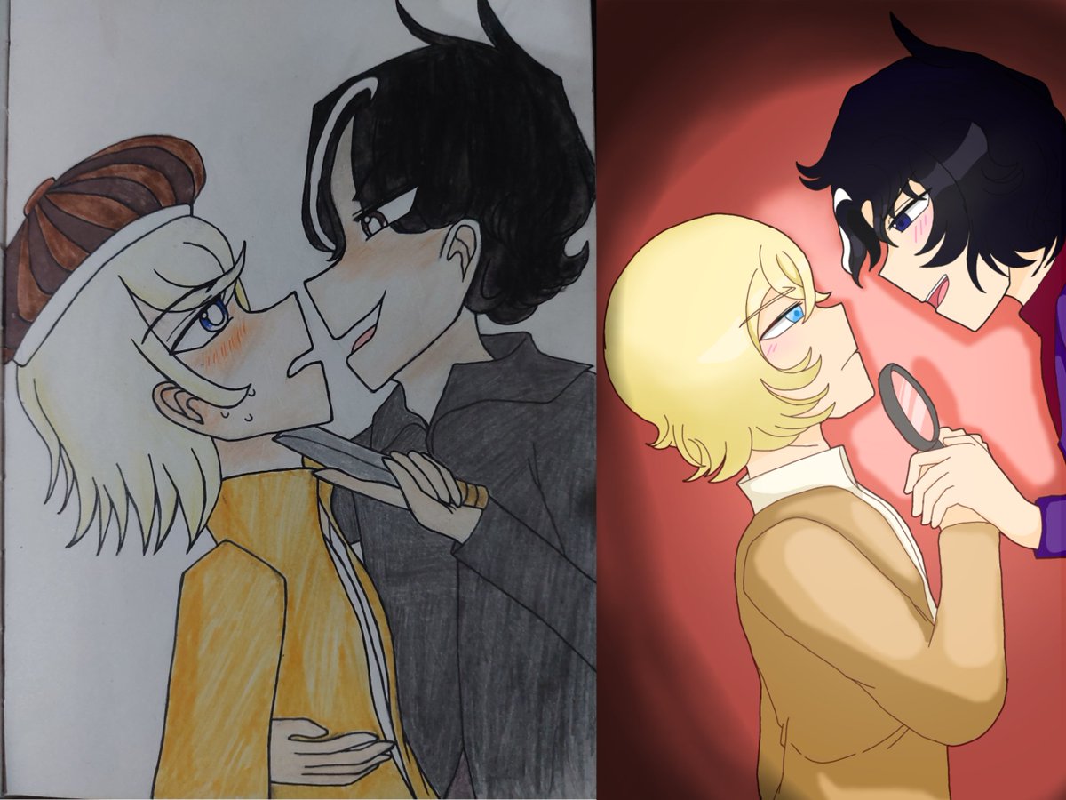 puricedewluka's tweet photo. @Gracee548 comparing my old art to my recent art https://t.co/WW9CwBFSjQ