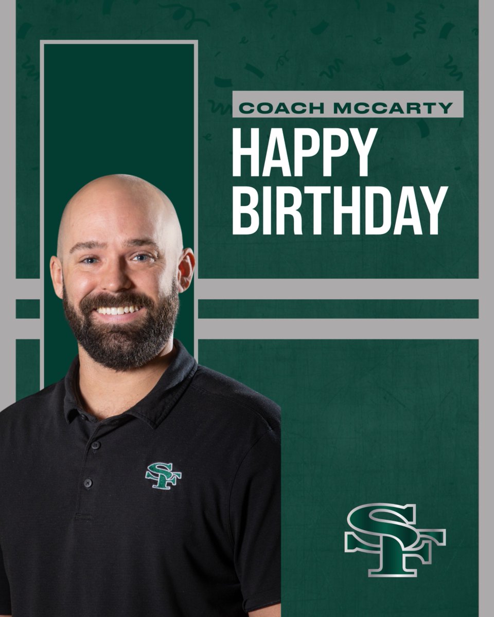 SFWolvesGVB's tweet photo. Happy Birthday Coach McCarty! 🐺💚🏐 #gosfwolves // #chirp https://t.co/IedybhgXjT