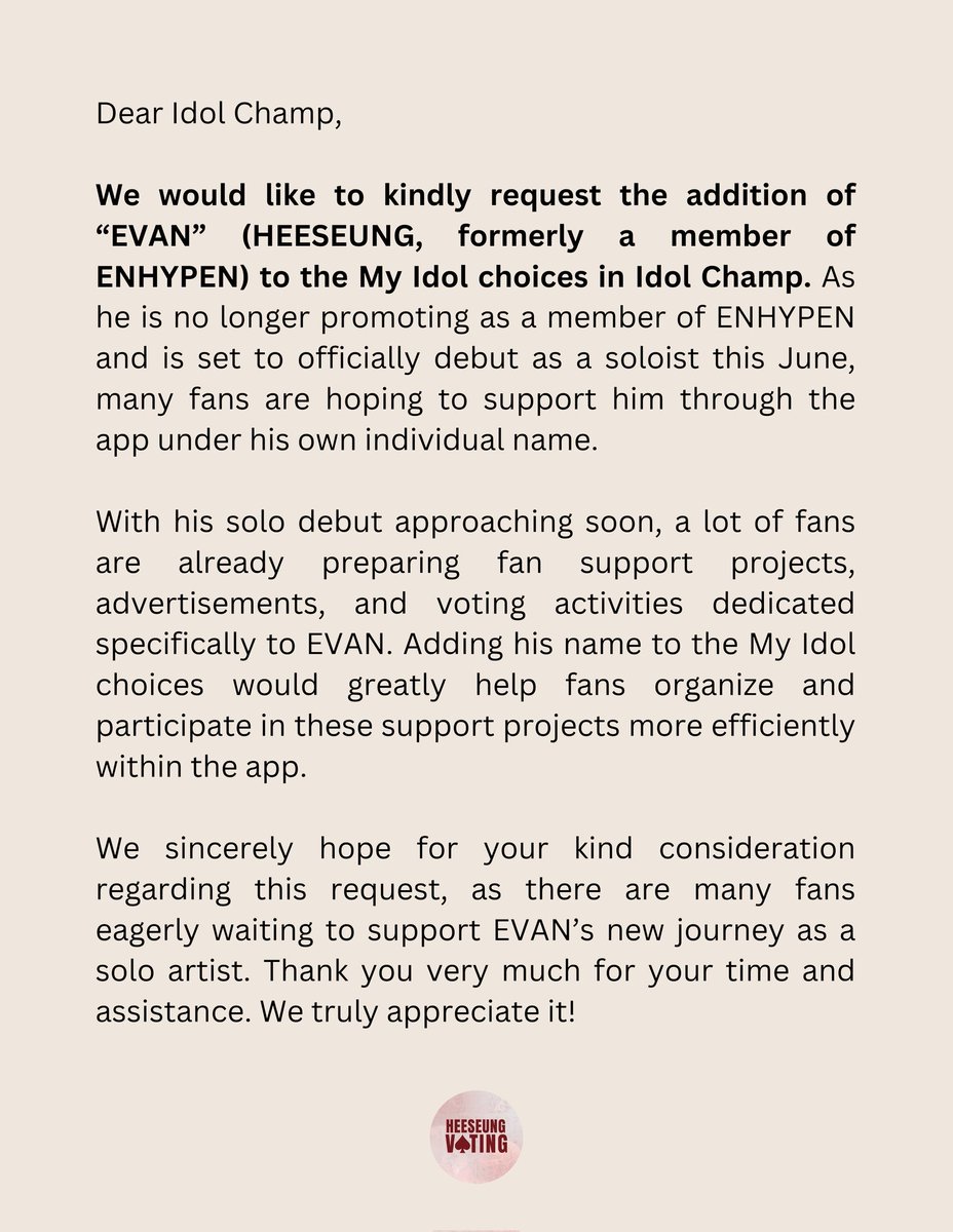 HEESEUNG VOTING (LHSVT) tweet media