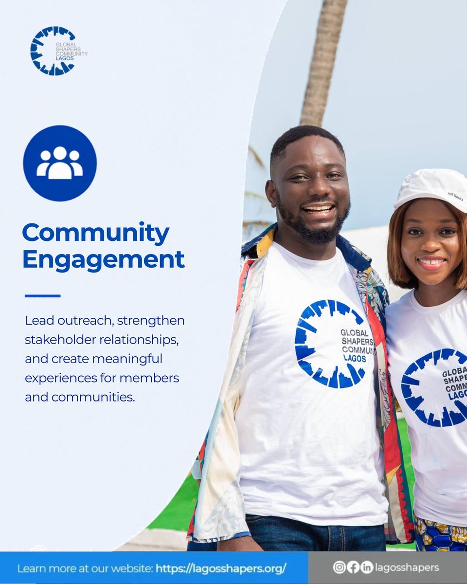 LagosShapers's tweet photo. This year, we are especially looking for applicants with skills in:

✨ Grants &amp; Partnerships
🎨 Creative &amp; Media
🤝 Community Engagement
📊 Data &amp; Impact
🌍 Climate &amp; Sustainability
📣 Communications
💼 Finance &amp; Operations
🏛️ Policy &amp; Government Relations https://t.co/HyugF61rrW