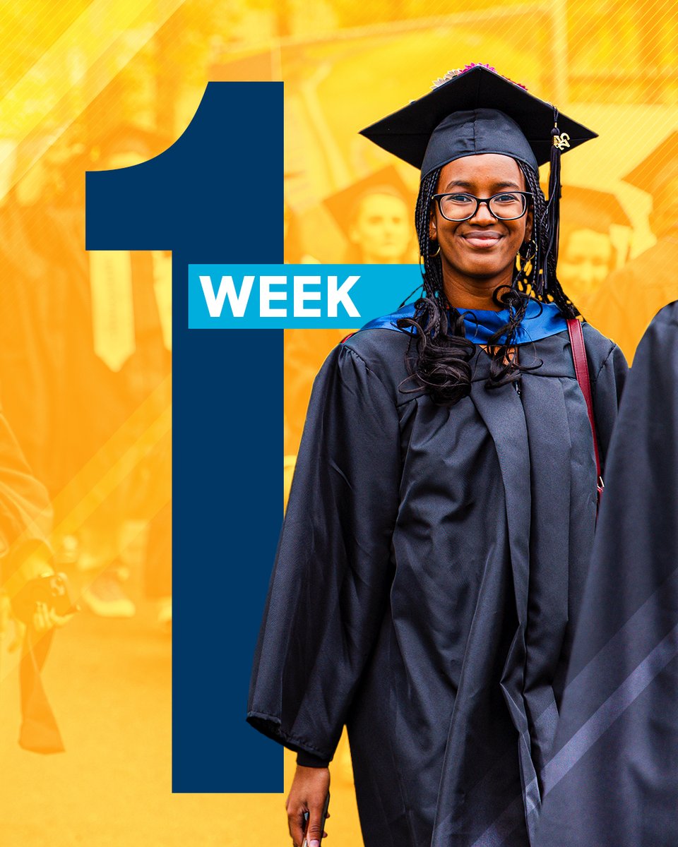 UMassD's tweet photo. We blinked and suddenly it’s one week until Commencement!🎓

Visit https://t.co/qeQsieKV2H for the full Commencement schedule! #UMassDGrad https://t.co/kjRuvY1Dtl