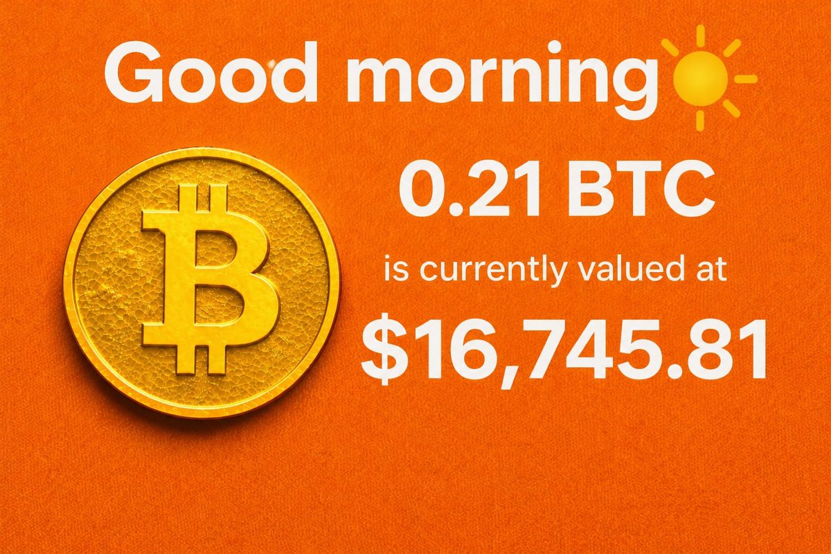 Steadfast_Forge's tweet photo. 0.21 #Bitcoin https://t.co/xInL7r1e4J