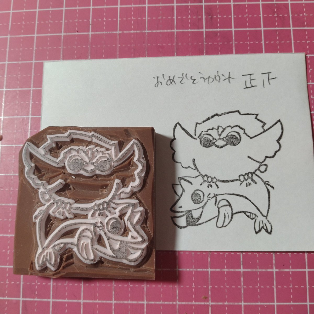こちらは線が切れたのでそのうちB品でプレゼント企画しますが、こんな