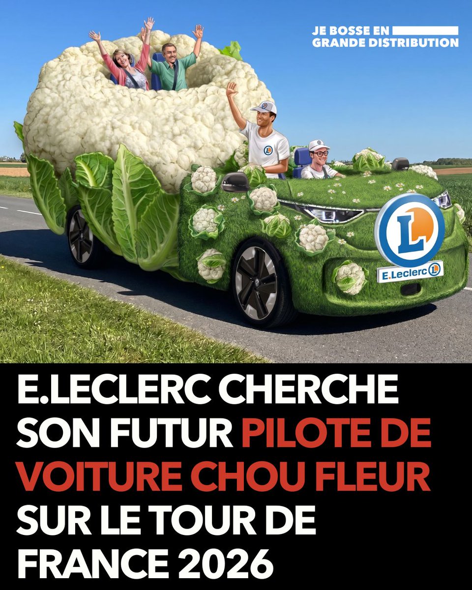 Je Bosse en Grande Distribution tweet media
