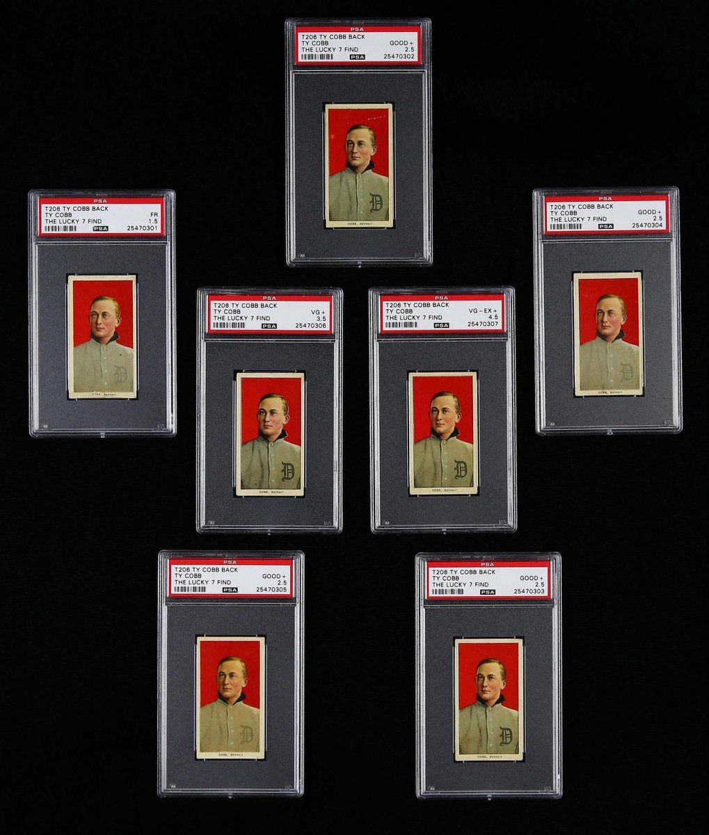 MINTStateInc's tweet photo. Does your family have a #collection of #VintageCards, #SportsMemorabilia, or #ComicBooks?  If so, contact us to have your collection appraised and discuss options to turn it into cash.  Are you destined to become the next “MINT State millionaire?”  #TheLucky7Find #PSA10 https://t.co/ZzPI1jlV5x