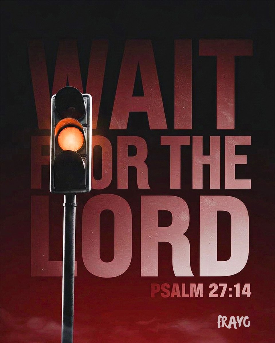 Frayoug's tweet photo. WORD OF THE WEEK 
“Wait for the Lord; be strong and take heart and wait for the Lord.” — Psalm 27:14

Some prayers take time. ⏳
Some answers take waiting. 🤍

But God is not silent. 🙏🏽
He’s working. 🔥

#FrayoFellowship https://t.co/Q3iNpvs9Q6
