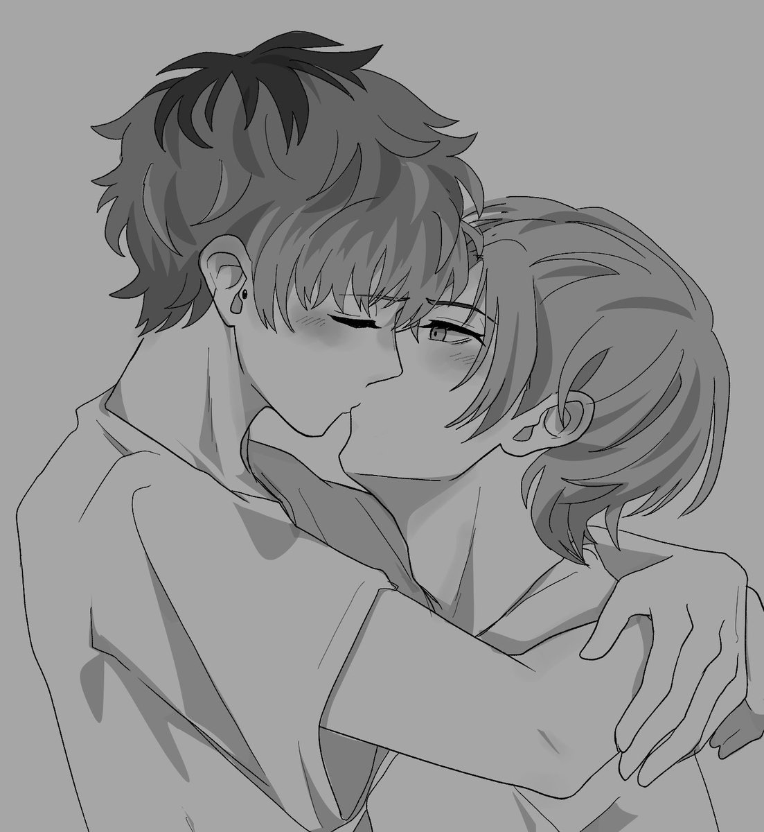 _ogande's tweet photo. ろささWebオンリーの展示イラストでした、ありがとうございました❣️💜💚 https://t.co/S2kZKfHXjQ