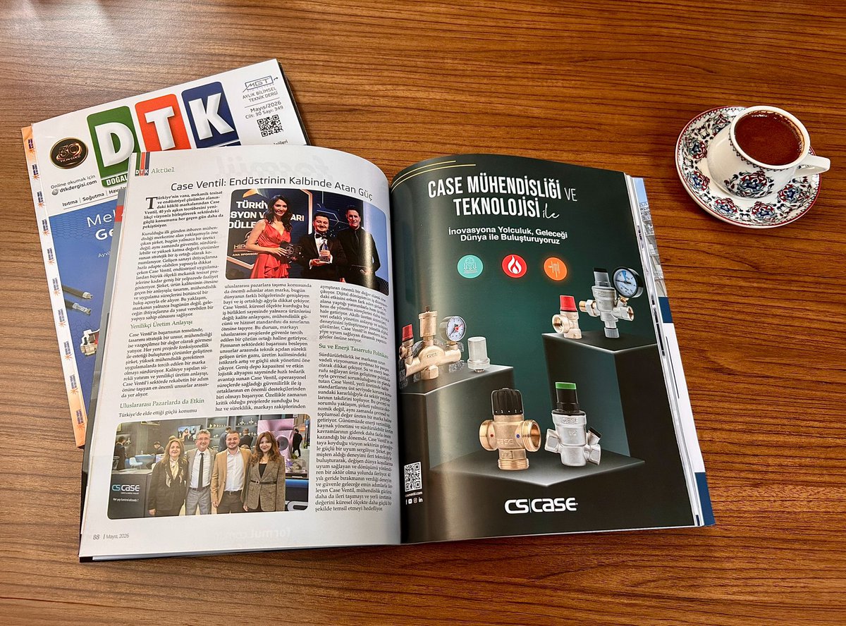 caseventil's tweet photo. DTK Dergisi’nin 30. yılına özel hazırlanan Mayıs sayısında yer almaktan mutluluk duyduk.
Sektörün hafızasında iz bırakan bu değerli yolculuğun nice yıllar boyunca devam etmesini diliyoruz.

Haber içeriğini okumak için linke tıklayabilirsiniz.

https://t.co/uWLC0jXQ3z https://t.co/saZcQeZOHy