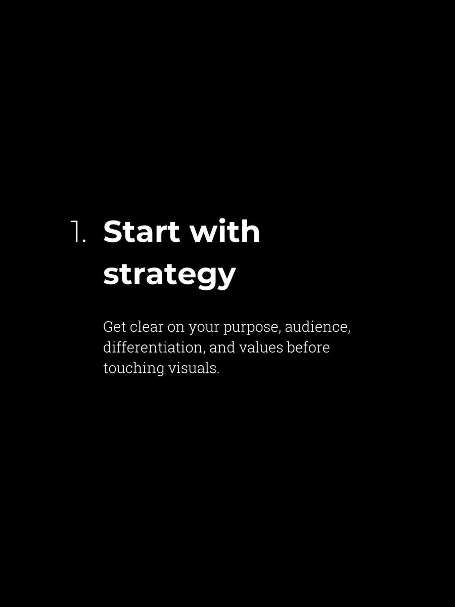 Kandidesign's tweet photo. In a competitive market, it's tempting to grab quick branding solutions; a new logo, fresh colours, a trendy font. But here's the truth: surface fixes rarely solve deeper challenges.

#BrandStrategy #BrandingTips #BrandIdentity #StrategyFirst #BrandDevelopment https://t.co/2WrJIxrQAh