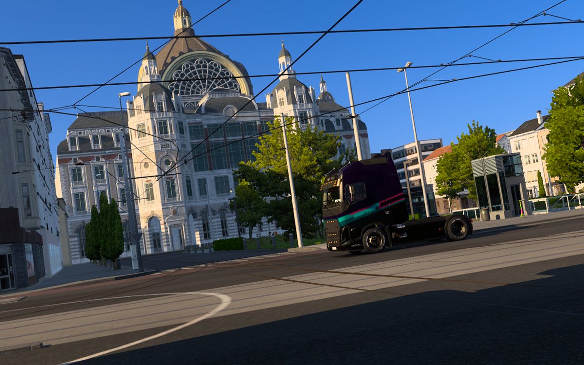 Yurato23's tweet photo. i have been busy the last couple of days discoverig the amazing BeNeLux  "rework" , it doesnt feel like a rework but more like something  completely new 😍
@SCSsoftware 
#ETS2 #EuroTruckSimulator2 #BestCommunityEver #VirtualTrucker #VolvoTrucks #Photomode #VirtualPhotography https://t.co/RbSiKWZnTs