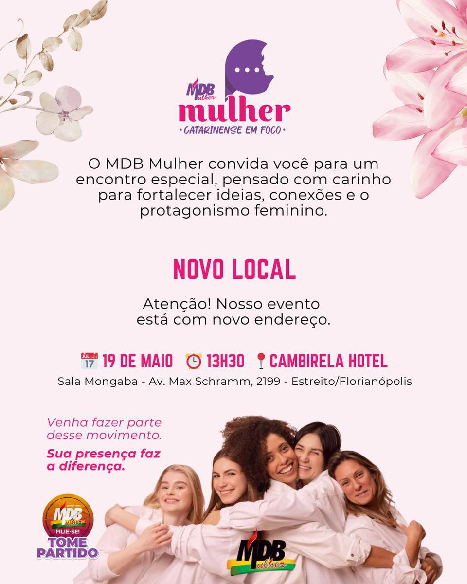 MDB Mulher Nacional tweet media
