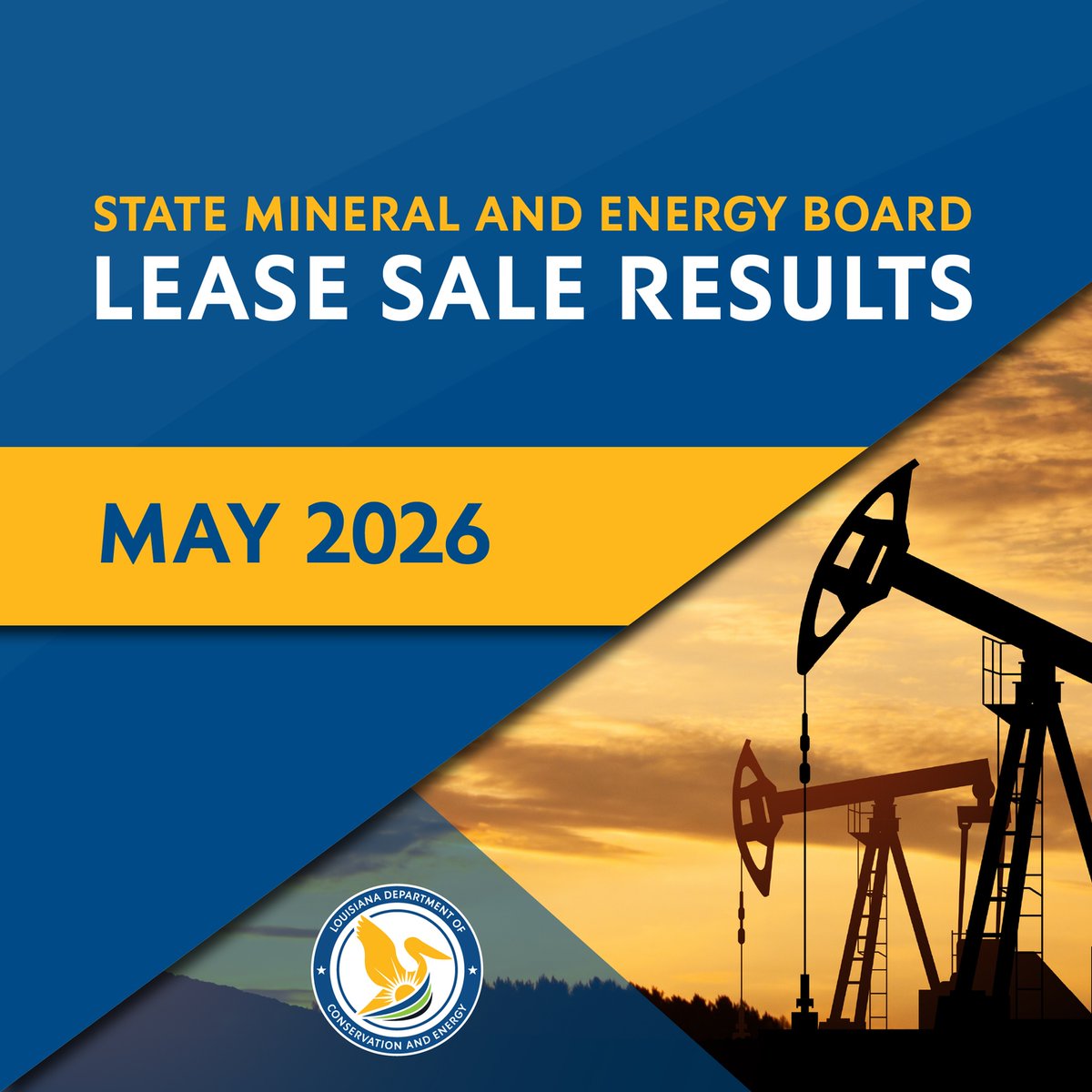 Louisiana Department of Conservation and Energy tweet media