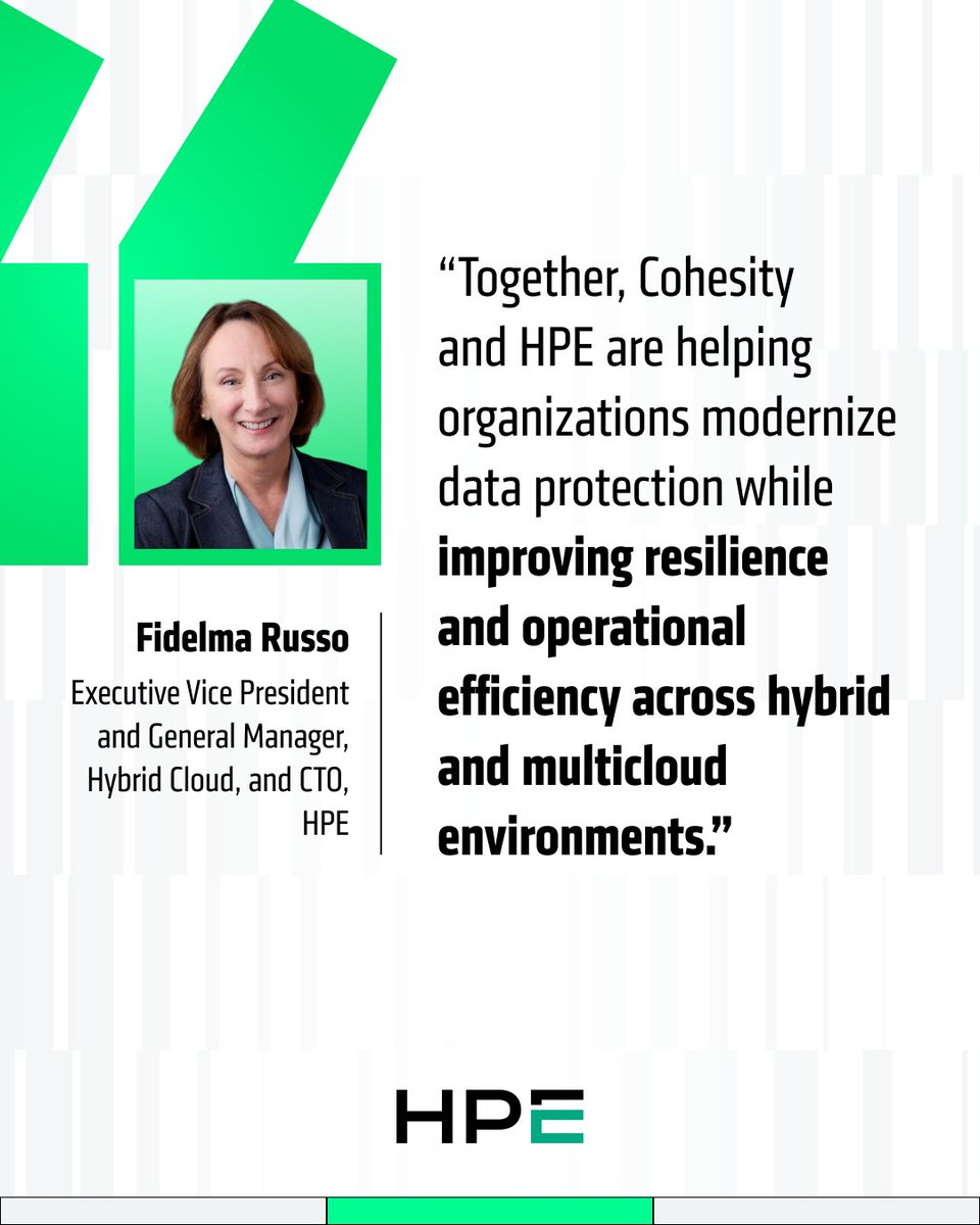 Cohesity tweet media
