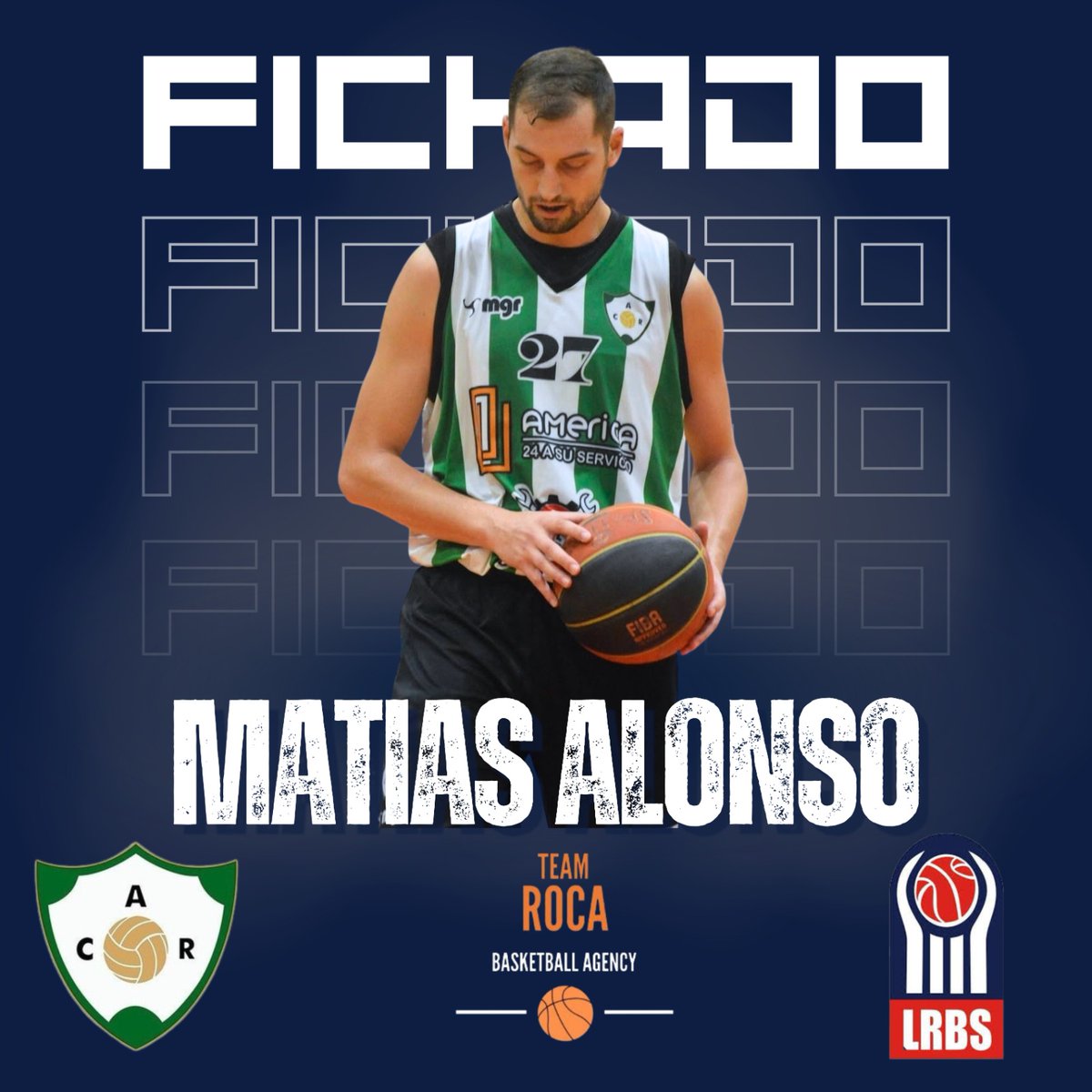 TeamRocaAgency's tweet photo. Matias Alonso jugará la temporada 2026/2027 de la LRBS en el Club Racing de Mercedes https://t.co/GcbSTnNC8k