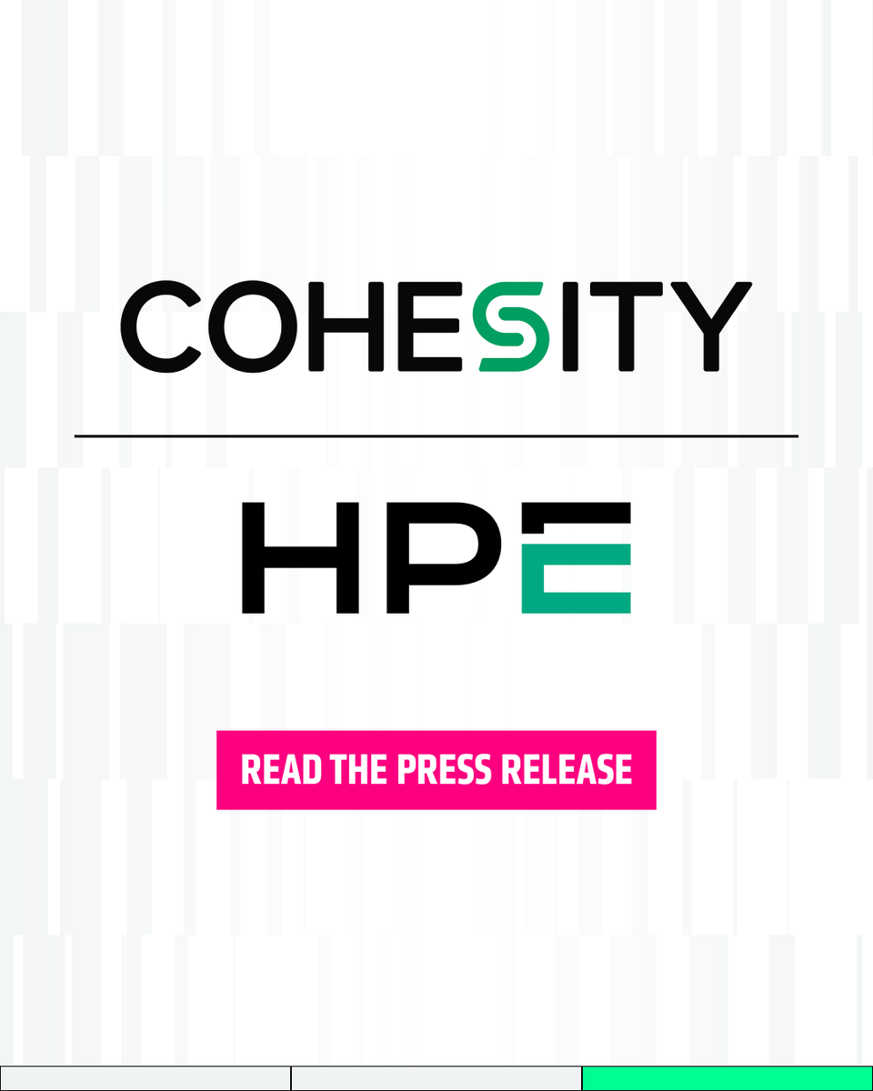 Cohesity tweet media